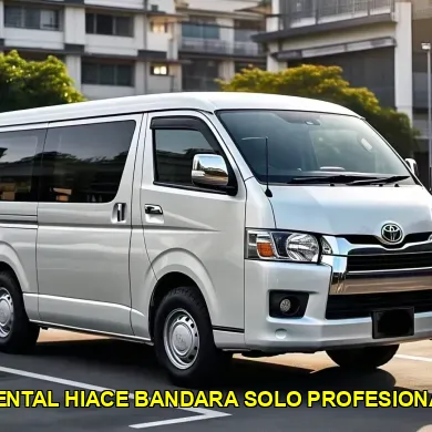 rental hiace bandara solo profesional